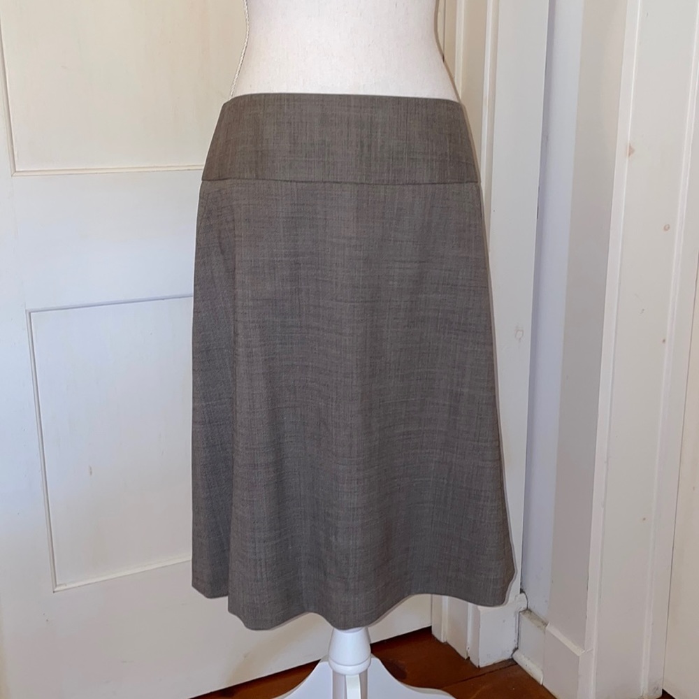 A-Line Lightweight Wool Banana Republic Skirt